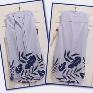 Merona Blue Floral Dress